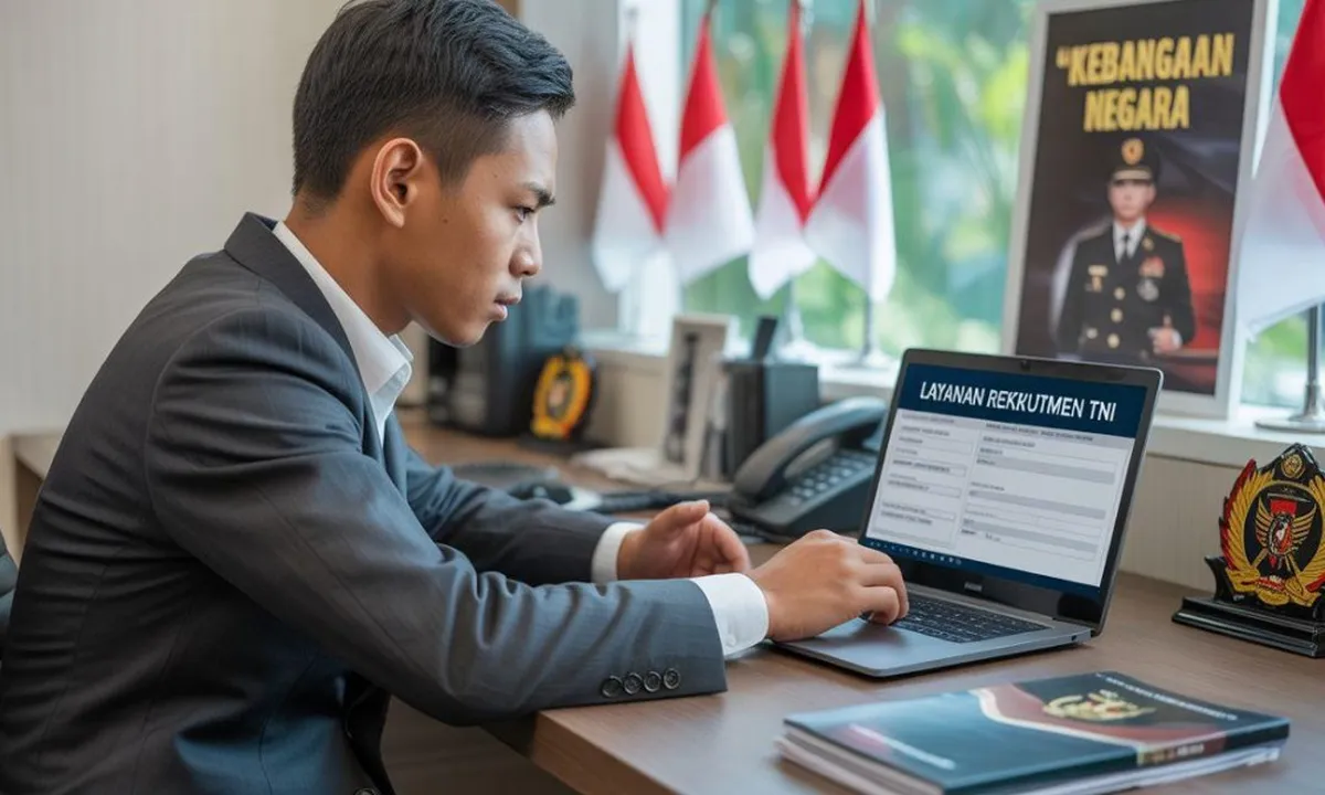 Cara Daftar Online TNI AD: Panduan Lengkap Rekrutmen 2025