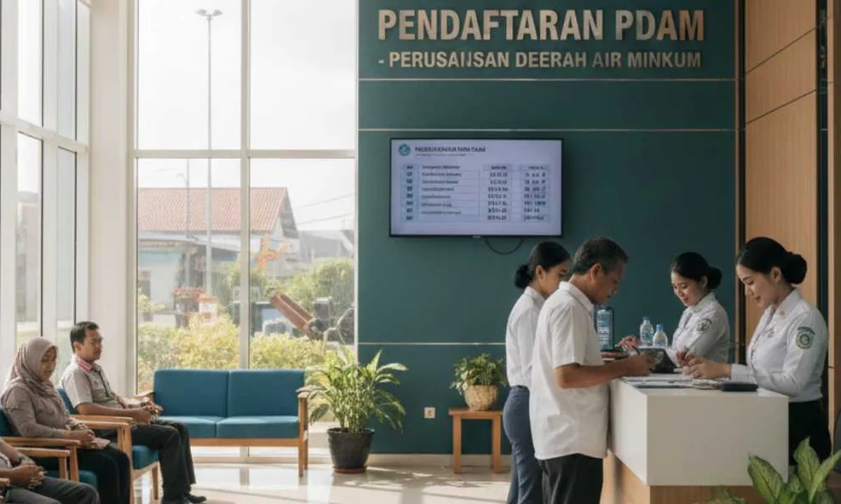 Cara Daftar PDAM: Panduan Lengkap Pendaftaran Sambungan Air Bersih