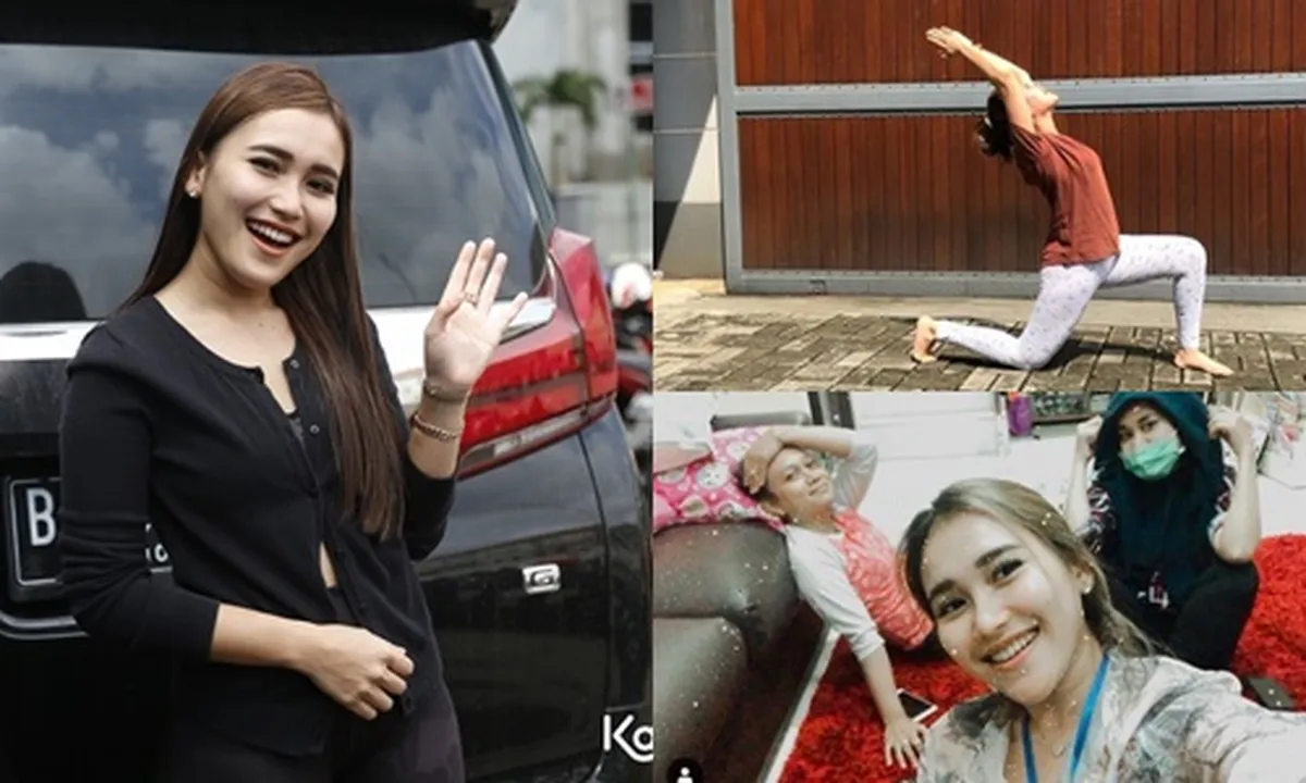 Cara Hidup Sehat Ala Ayu Ting Ting dan Keluarga di Tengah Wabah Virus Corona Covid-19