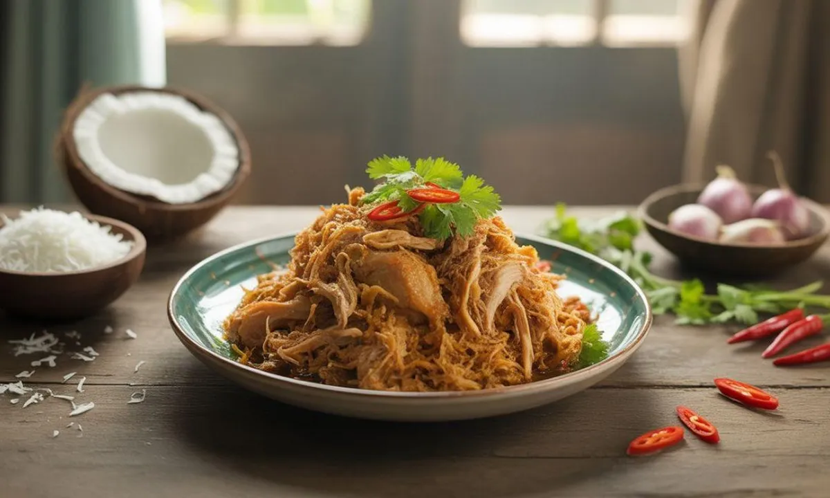 Cara Memasak Ayam Serundeng yang Lezat dan Praktis