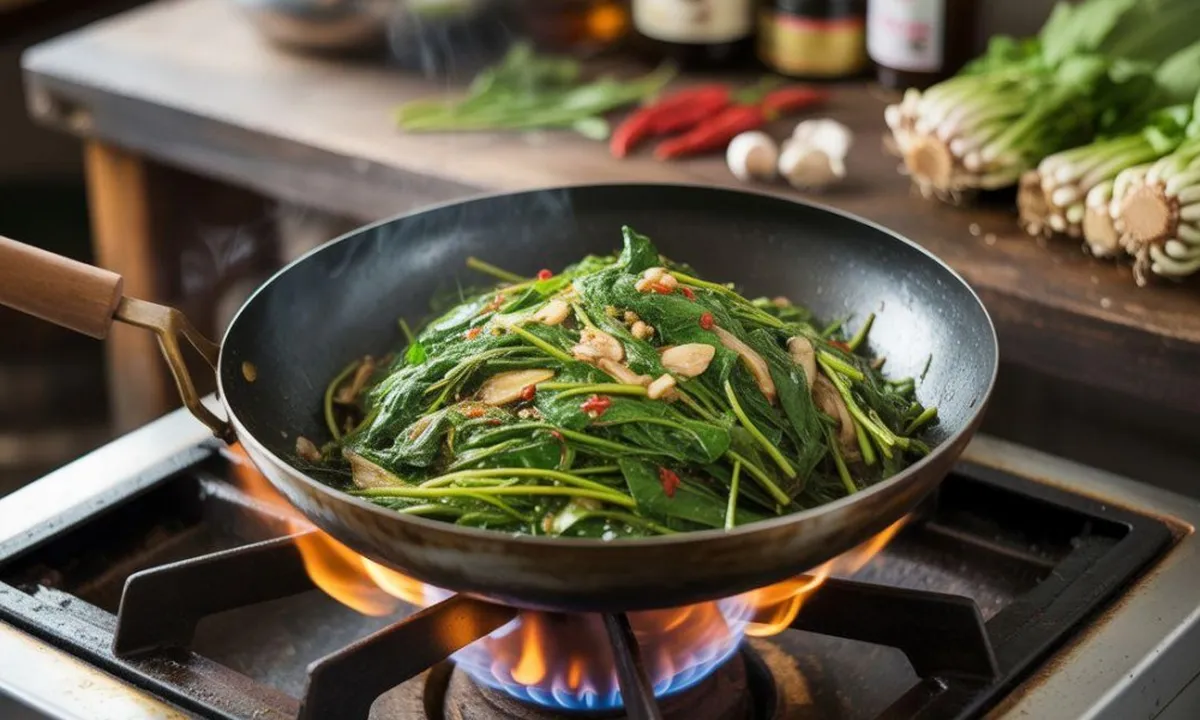 Cara Memasak Cah Kangkung yang Enak dan Praktis