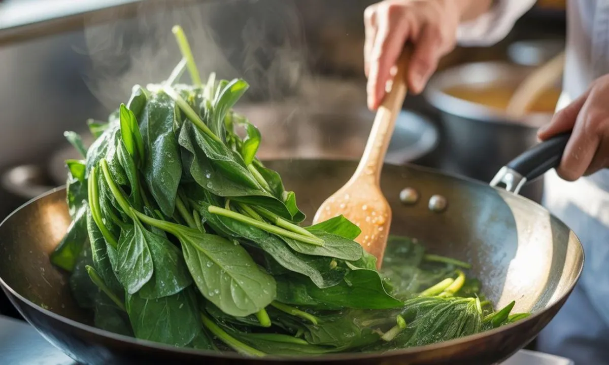 Cara Memasak Kangkung Agar Tetap Hijau