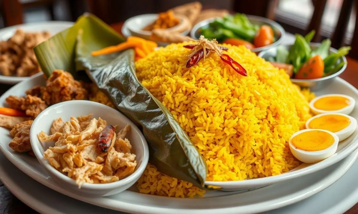 Cara Memasak Nasi Kuning dengan dan Tanpa Magic Com