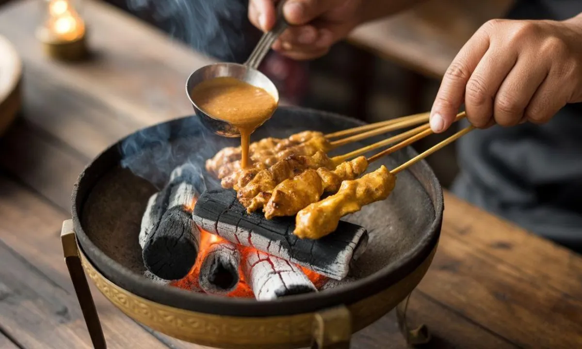 cara memasak sate
