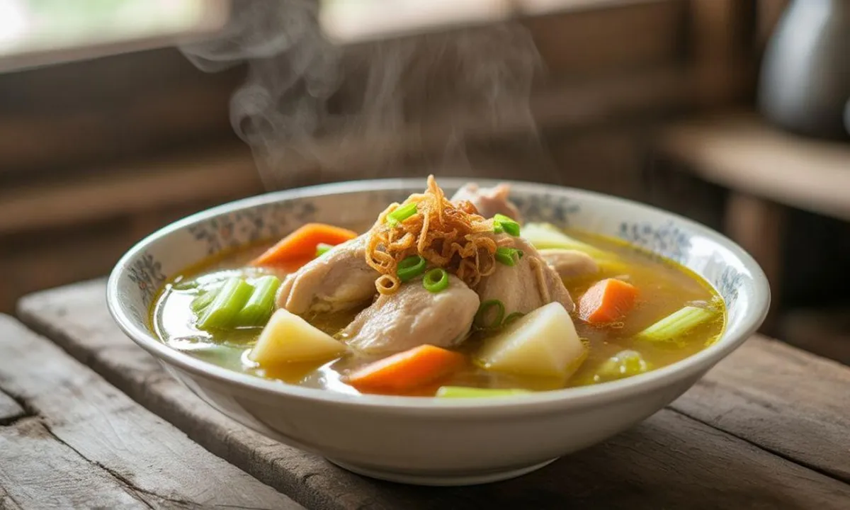 Cara Memasak Sop Ayam yang Lezat dan Bergizi
