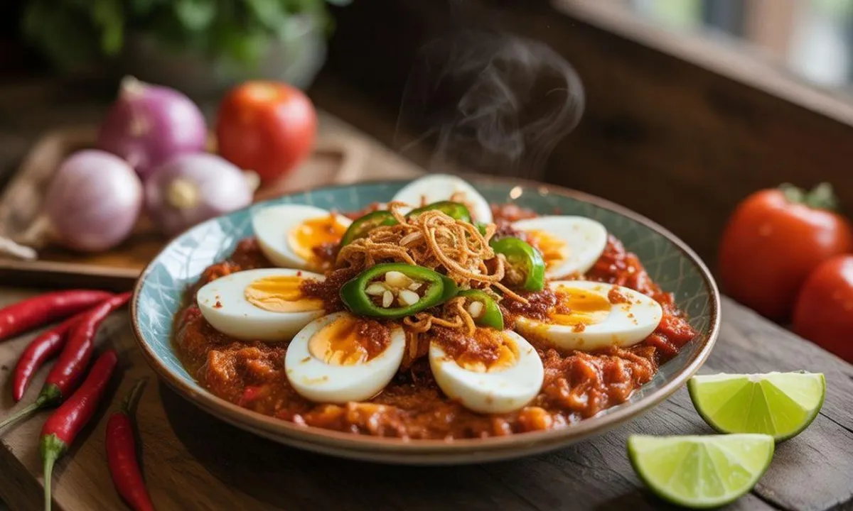Cara Memasak Telur Balado yang Lezat dan Menggugah Selera