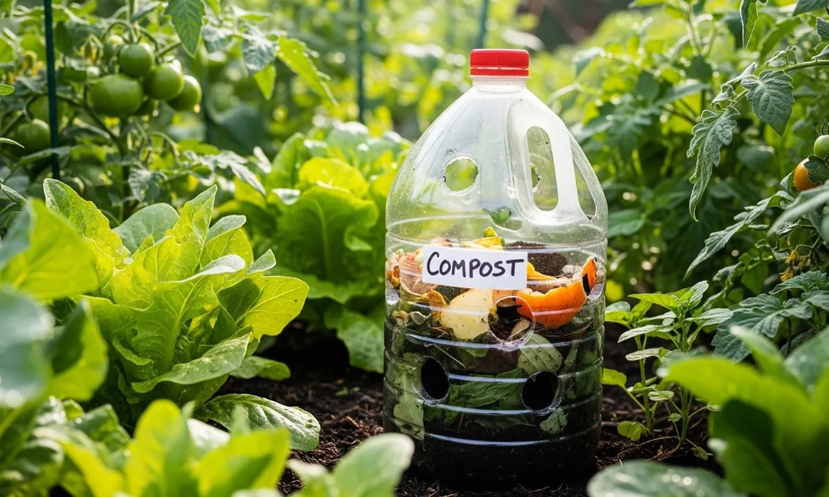 Cara Membuat Galon Komposter Sendiri untuk Kebun Organik di Rumah