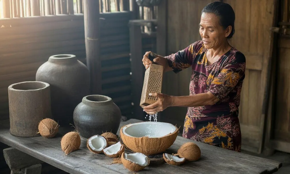 Cara Membuat Minyak Kelapa Murni Secara Tradisional