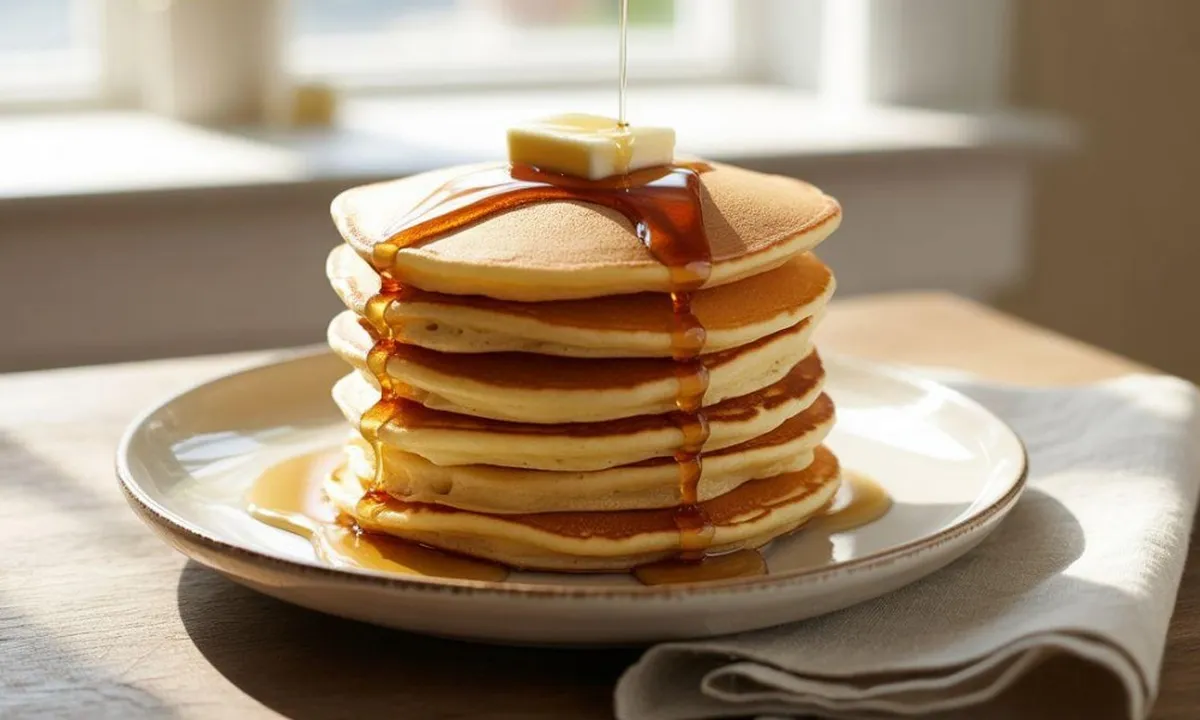 Cara Membuat Pancake Fluffy yang Lembut, Tebal, dan Mengembang Sempurna