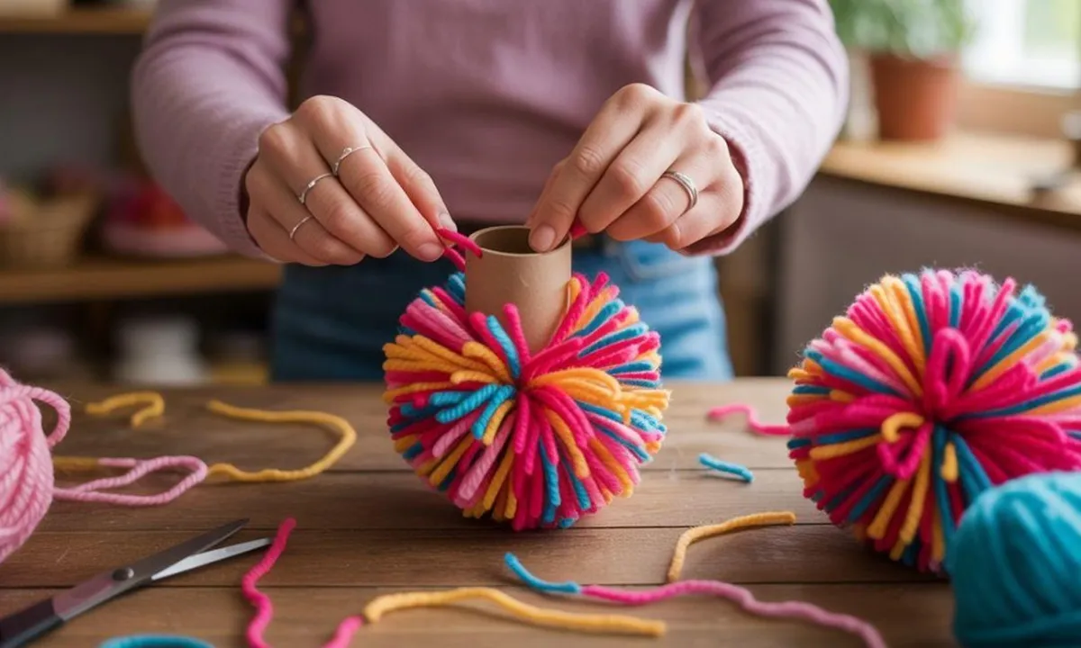 Cara Membuat Pom Pom dari Benang Wol, Mudah dan Seru untuk Pemula