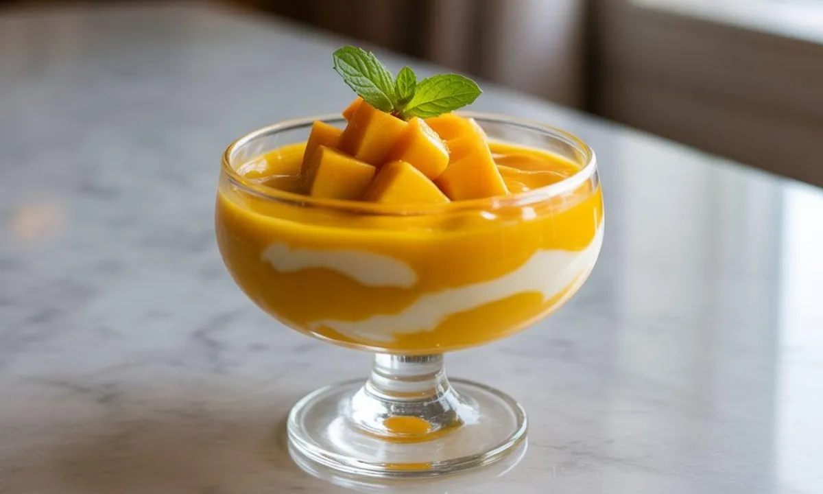 Cara Membuat Puding Mangga yang Lembut dan Menyegarkan