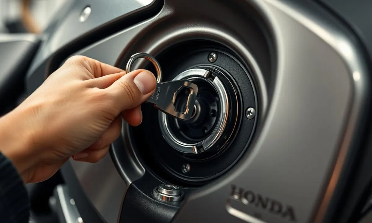 Cara Membuka Kunci Motor Beat yang Tertutup