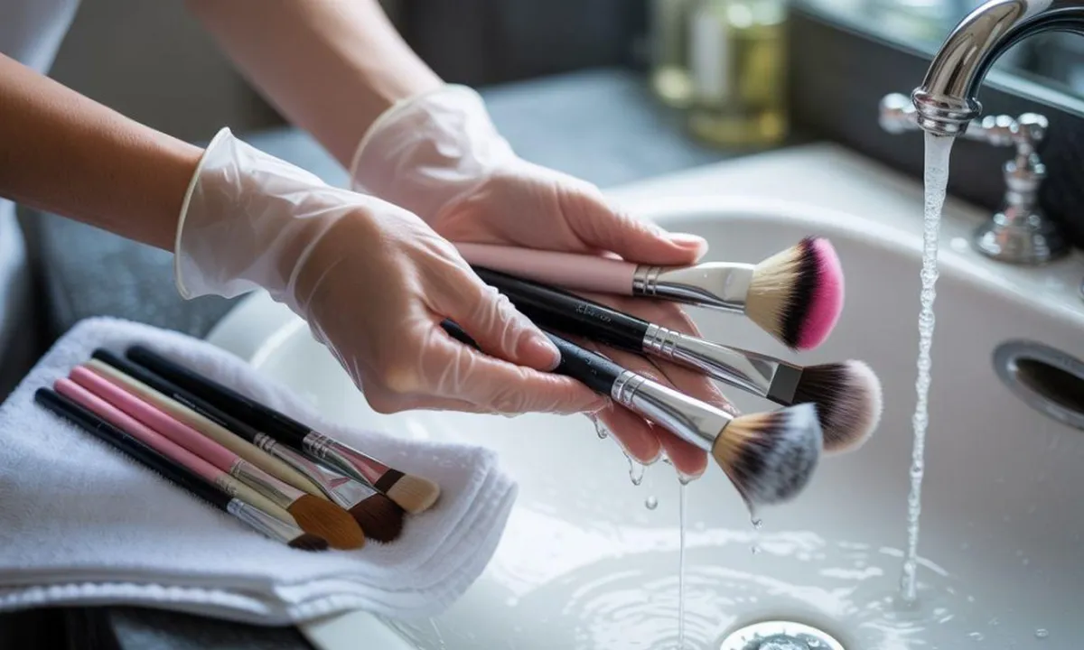 Cara Mencuci Kuas Make Up yang Benar untuk Hasil Maksimal