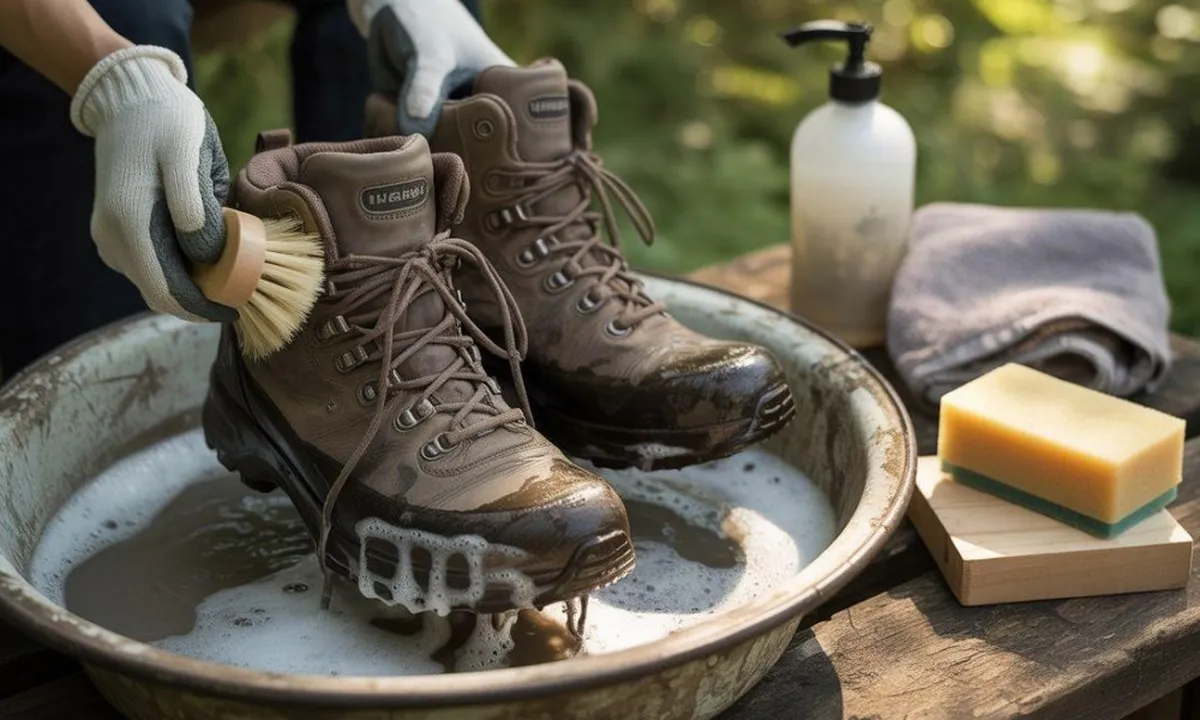 Cara Mencuci Sepatu Gunung yang Benar Agar Awet dan Bersih Maksimal
