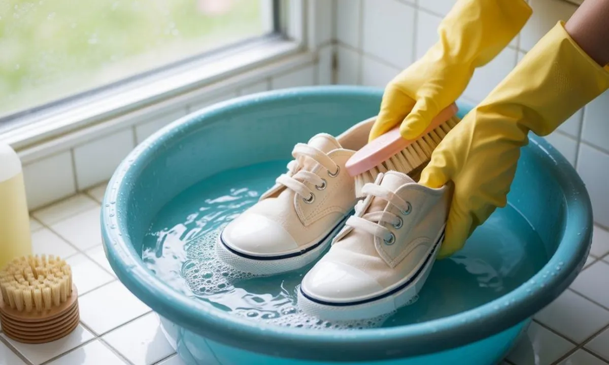 Cara Mencuci Sepatu Sekolah yang Benar dan Efektif