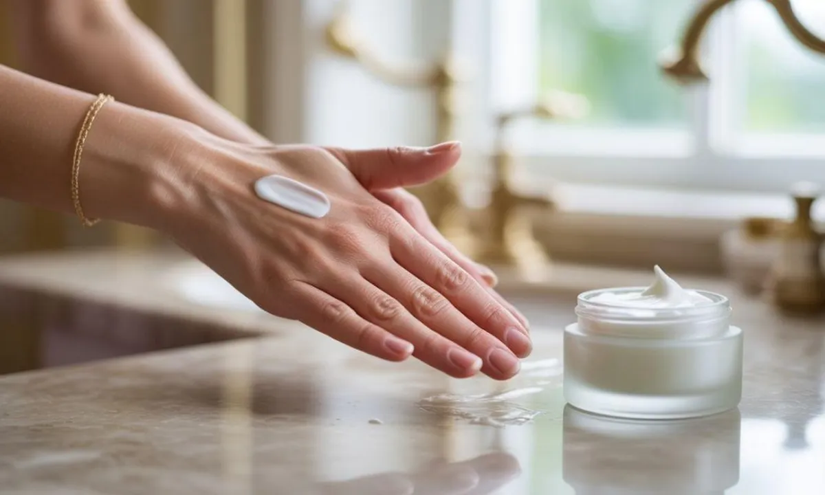 cara menggunakan body cream