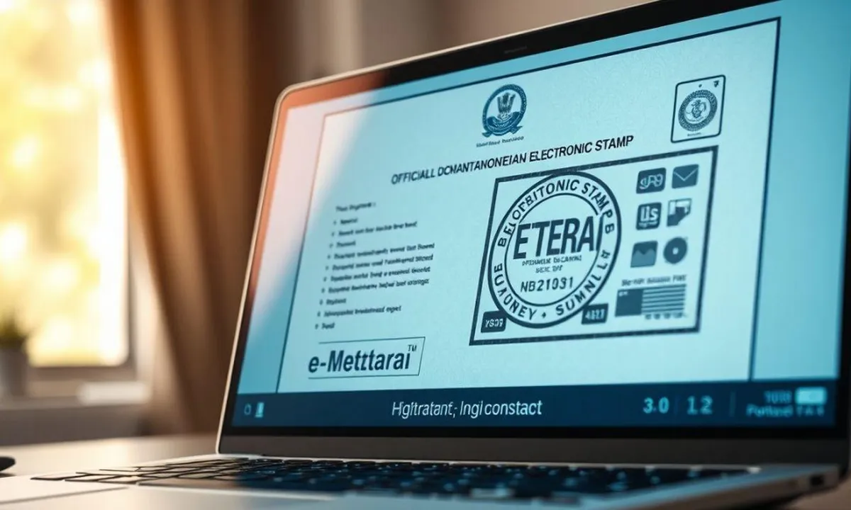 Cara Menggunakan Meterai Elektronik untuk Dokumen Digital Anda
