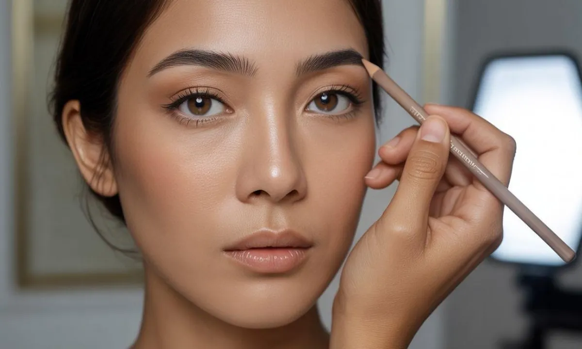 Cara Menggunakan Pensil Alis Agar Terlihat Natural