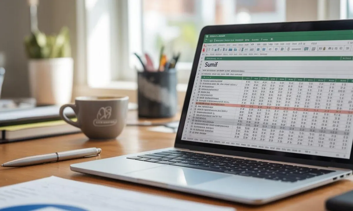 Cara Menggunakan Rumus SUMIF Excel untuk Penjumlahan Data Bersyarat