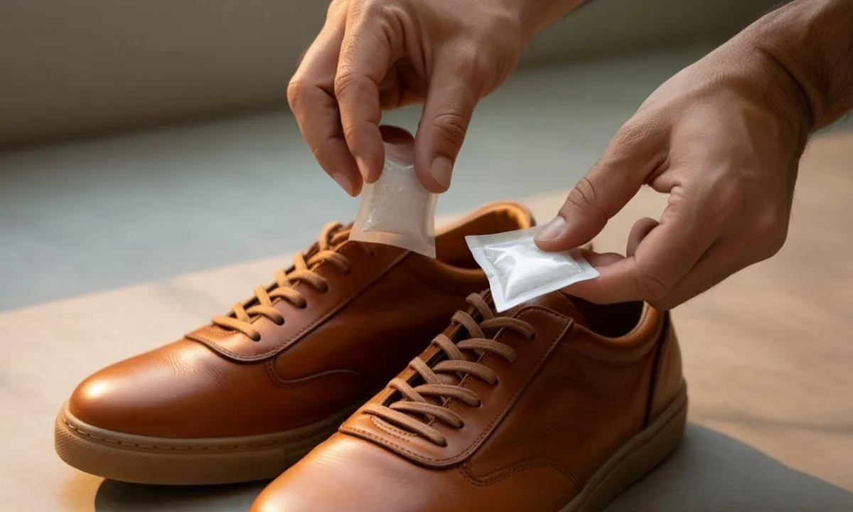Cara Menggunakan Silica Gel pada Sepatu