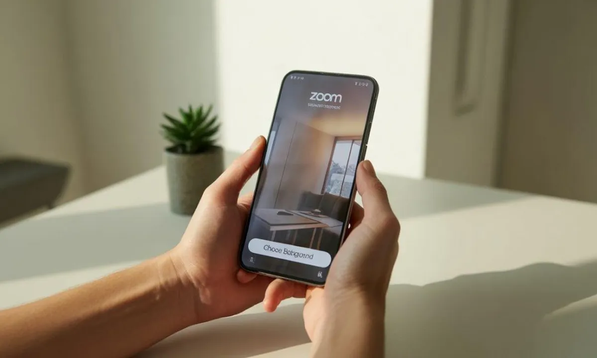 Cara Menggunakan Virtual Background di Zoom HP