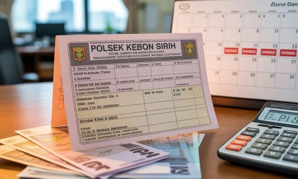 Cara Menghitung Denda Pajak Motor yang Telat Bayar