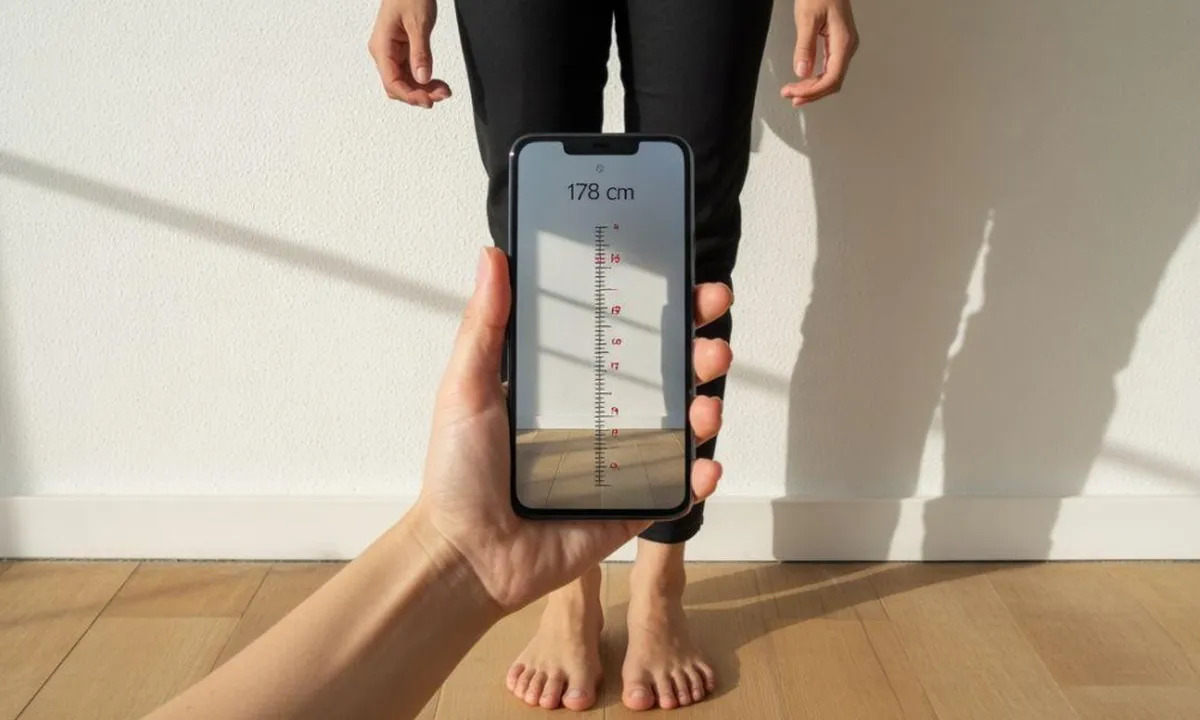 Cara Mengukur Tinggi Badan Menggunakan HP