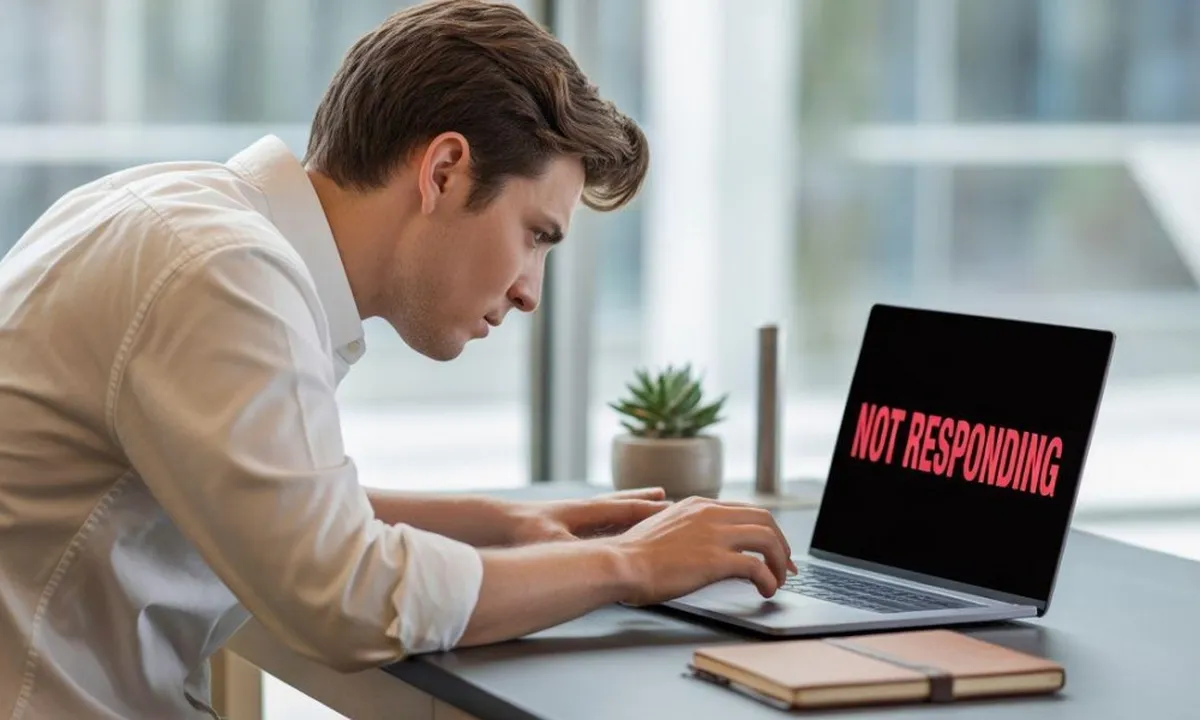 Cara Menutup Paksa Aplikasi Laptop Hang Not Responding dengan Mudah