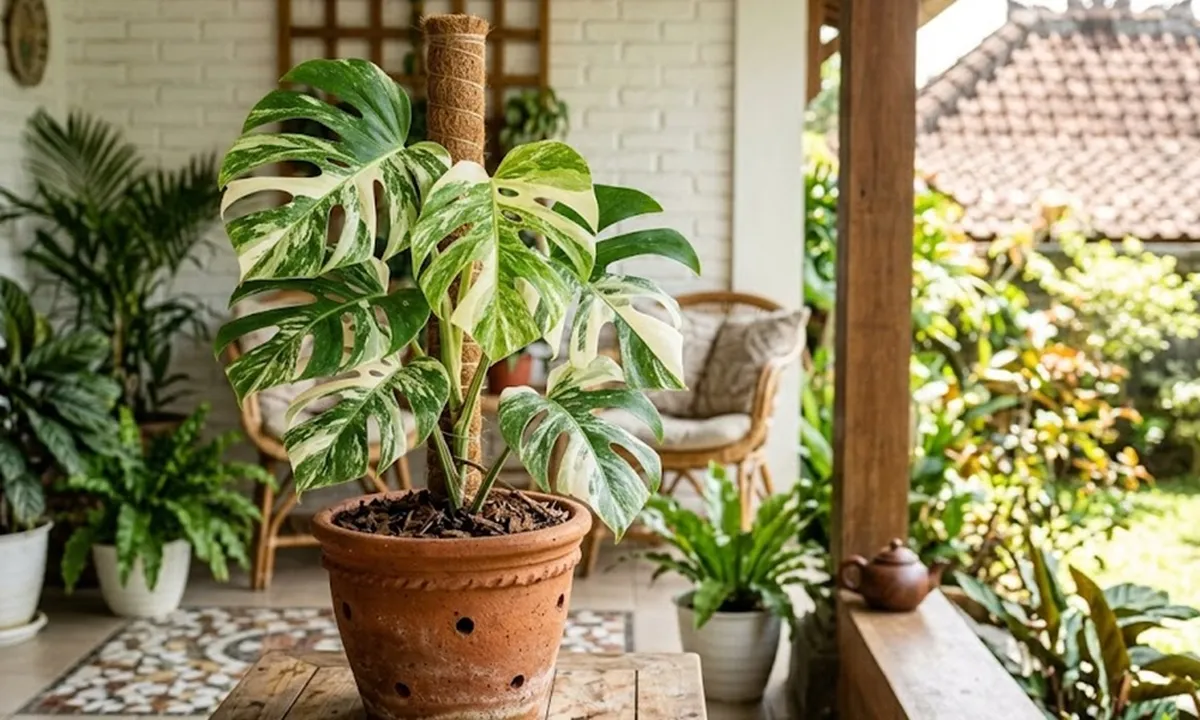 Cara Merawat Monstera Variegata agar Tidak Kembali Hijau, Cahaya Saja Ternyata Belum Cukup