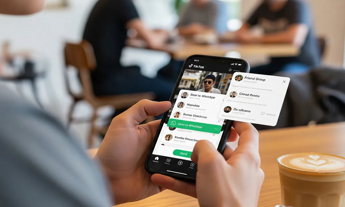 Cara Share Video TikTok ke WhatsApp dengan Mudah dan Cepat