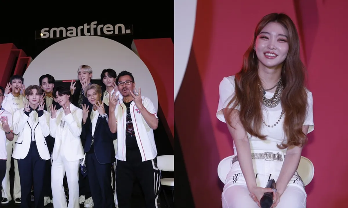 Chung Ha dan ATEEZ Buka Smartfren Wow Concert, Seisi Istora Senayan Bergemuruh!
