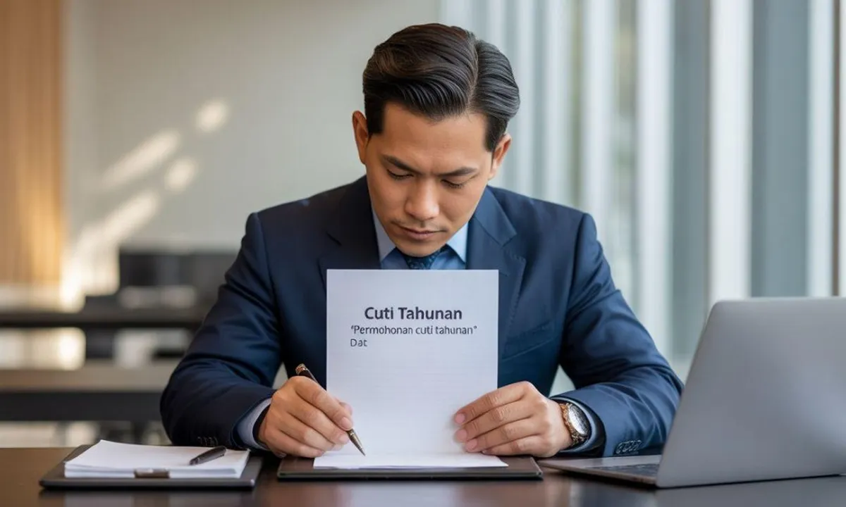 Contoh Surat Cuti Kerja Urusan Keluarga yang Mudah Disetujui