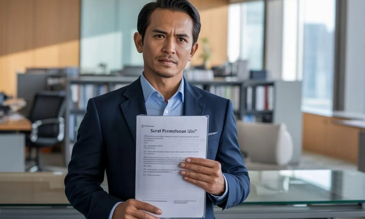 Contoh Surat Izin Cuti Kerja Karena Urusan Keluarga