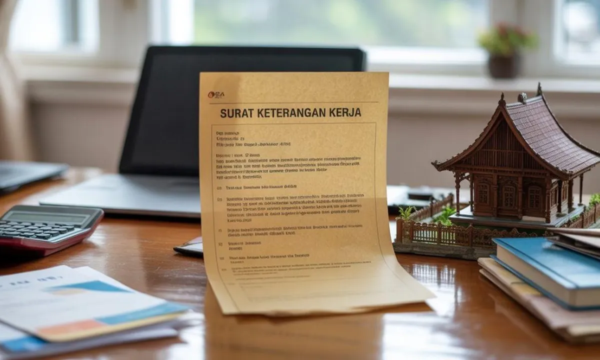 Contoh Surat Keterangan Kerja untuk KPR: Panduan Lengkap dan Format Terbaru