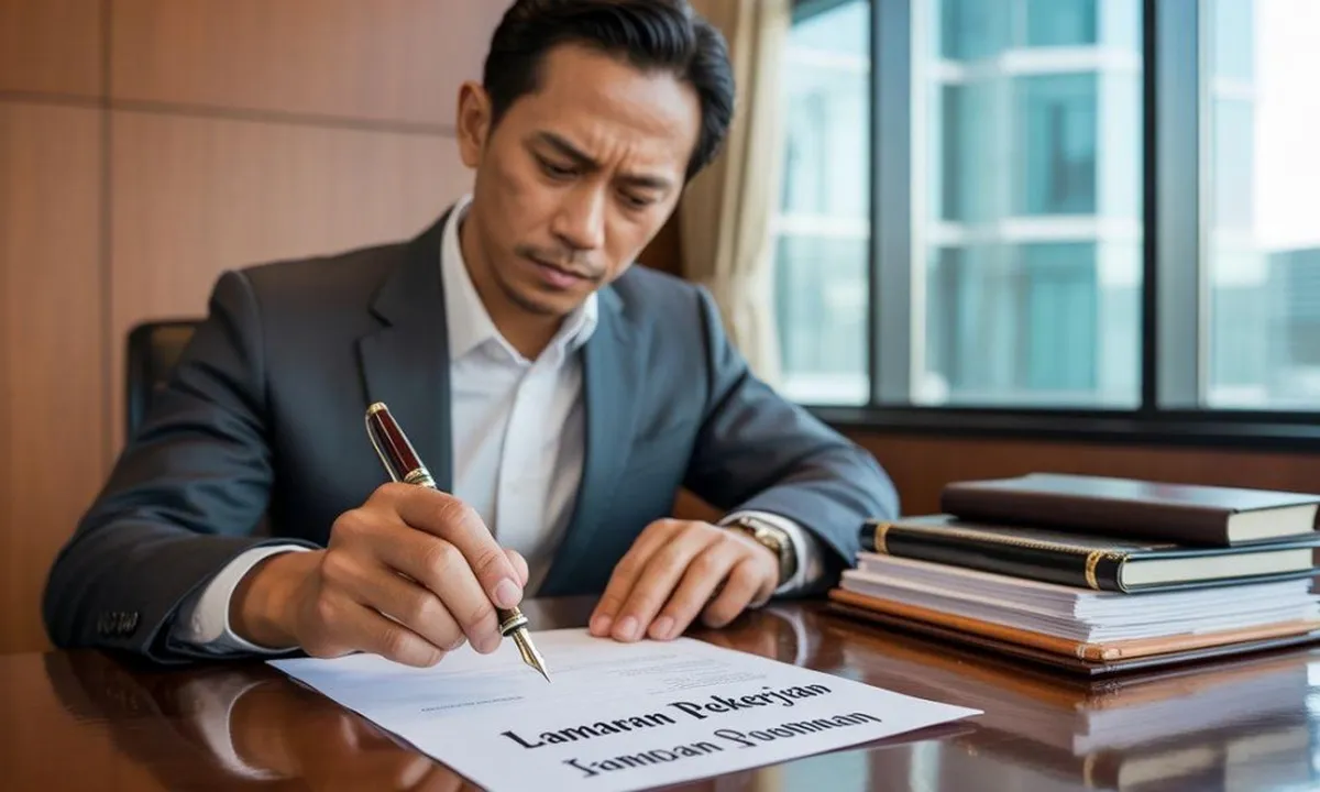 Contoh Surat Lamaran Kerja Satpam yang Baik dan Benar