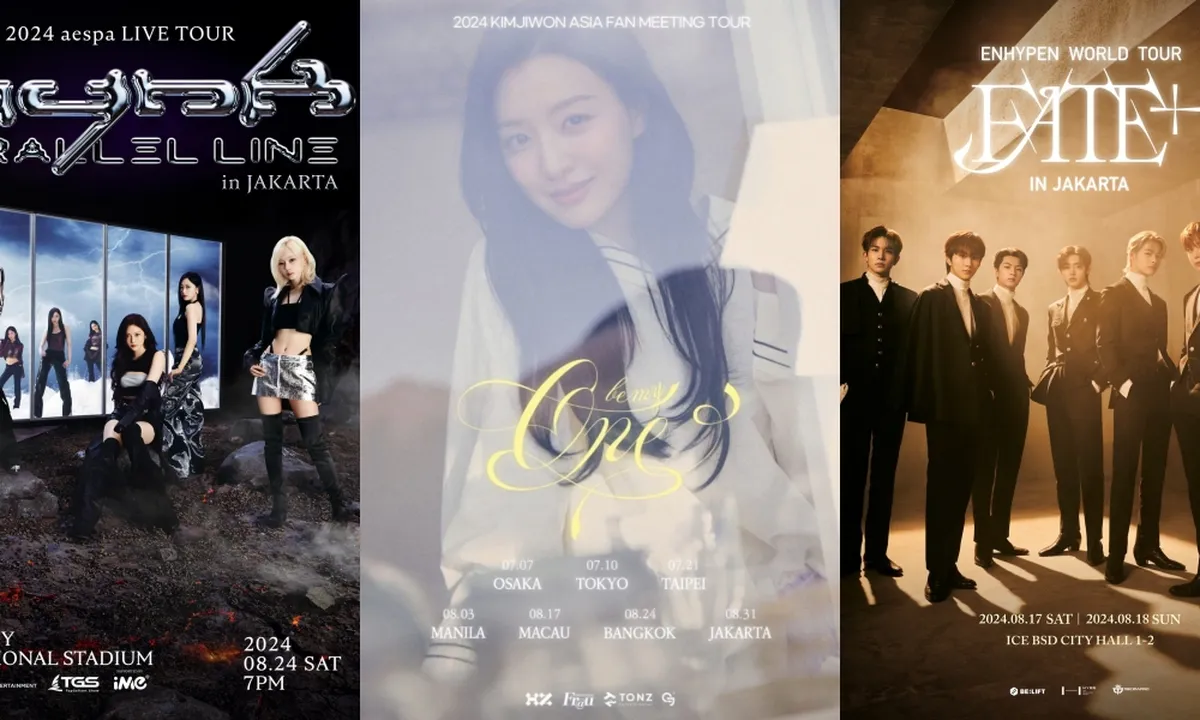Daftar Konser K-Pop dan Fan Meeting Agustus 2024 di Jakarta Indonesia, Ada Kim Ji Won - ENHYPEN