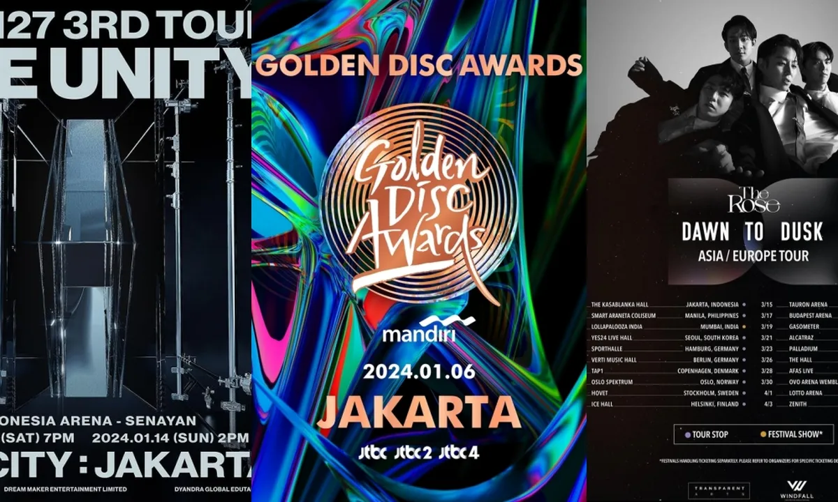 Daftar Konser K-Pop dan Fan Meeting Januari 2024 di Jakarta Indonesia, Ada NCT 127 - The Rose
