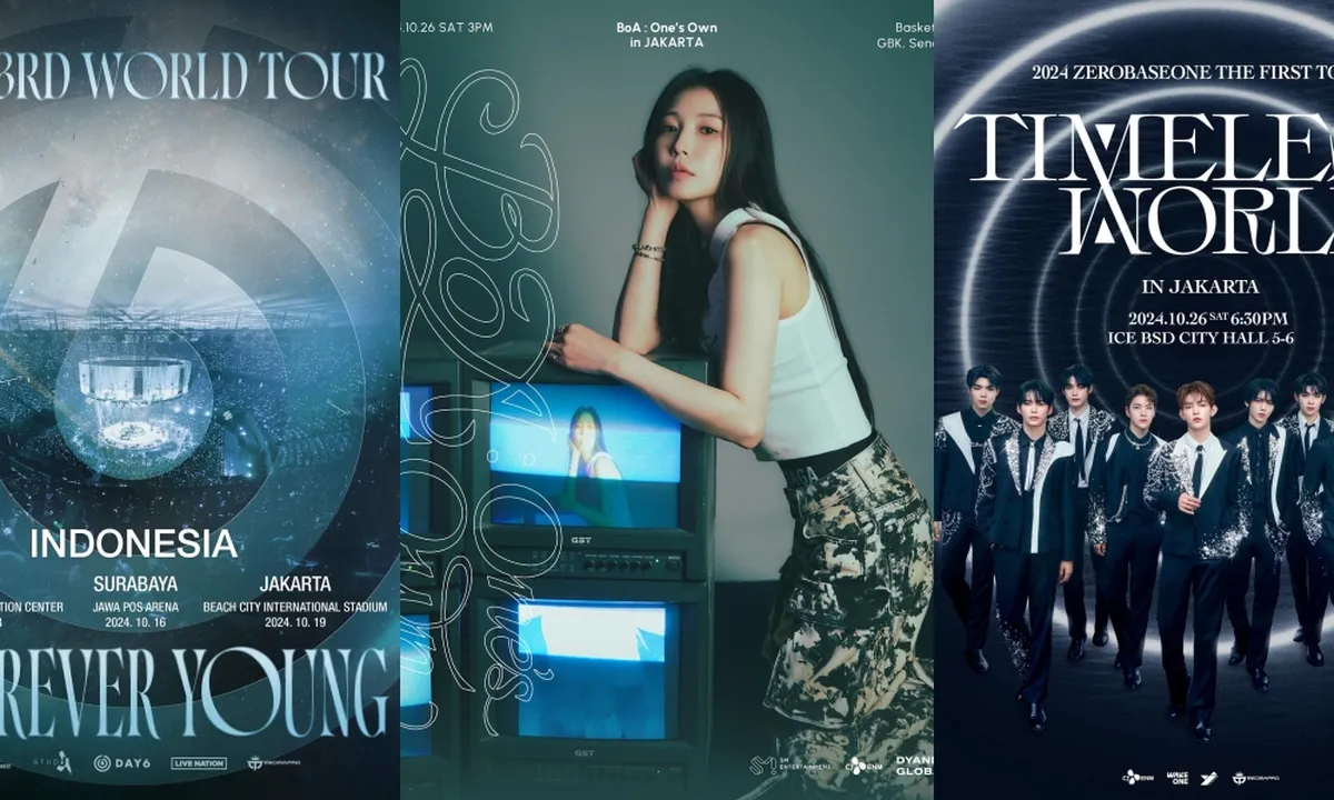 Daftar Konser K-Pop dan Fan Meeting Oktober 2024 di Jakarta Indonesia, Ada ZEROBASEONE - BoA