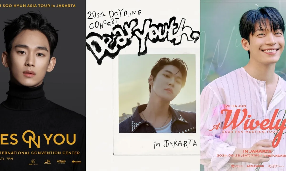 Daftar Konser K-Pop dan Fan Meeting September 2024 di Jakarta Indonesia, Ada Doyoung NCT - Wi Ha Joon