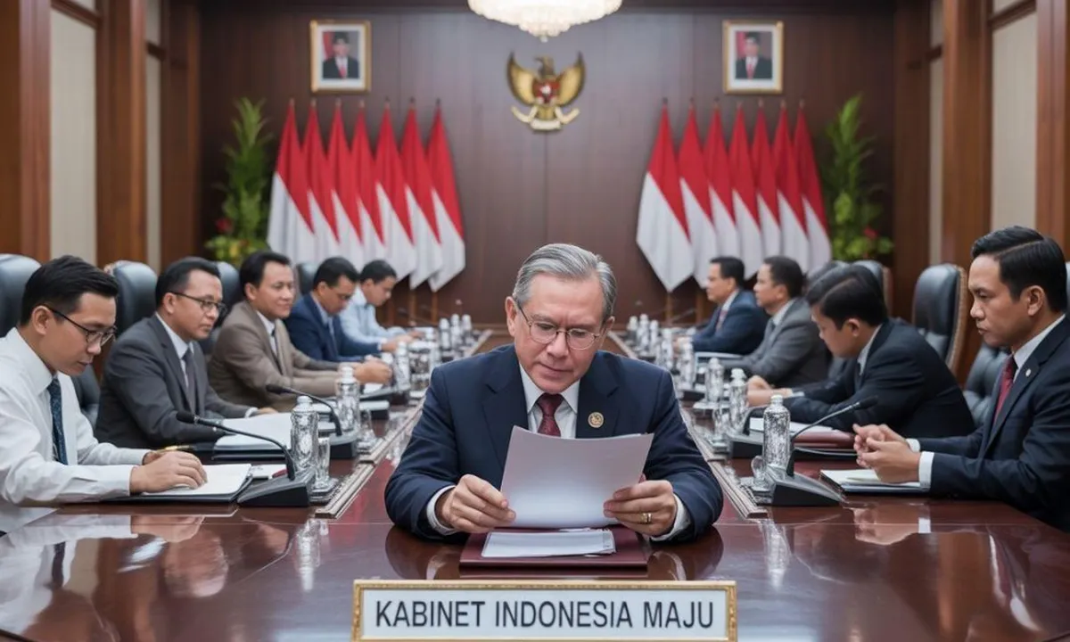 Daftar Lengkap Nama Menteri Kabinet Prabowo Subianto Periode 2024-2029