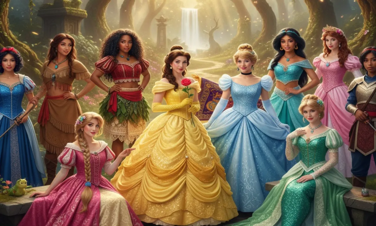 Daftar Lengkap Nama Putri Disney: Dari Snow White hingga Raya