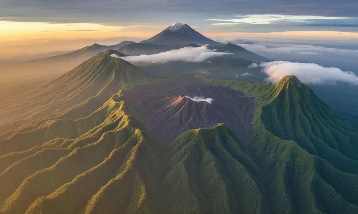 Daftar Nama Gunung di Indonesia Lengkap dengan Ketinggian dan Lokasinya