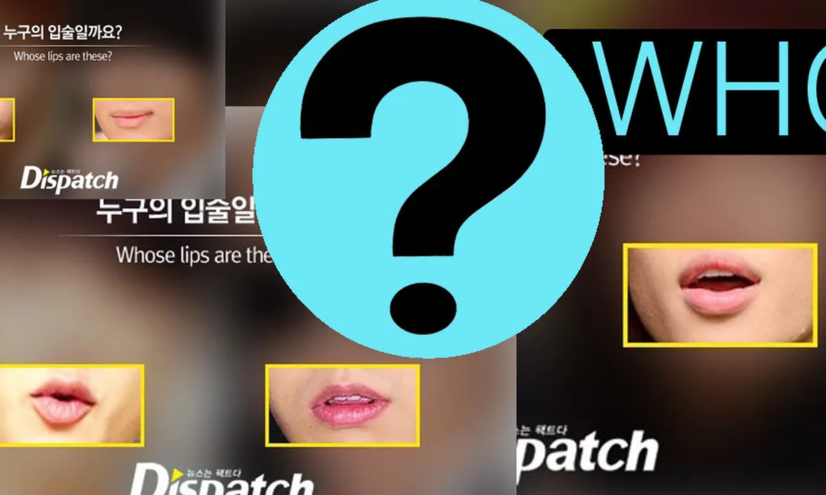 Dari Bentuk Bibir, Bisa Tebak Siapa Para Idol Ganteng Ini?