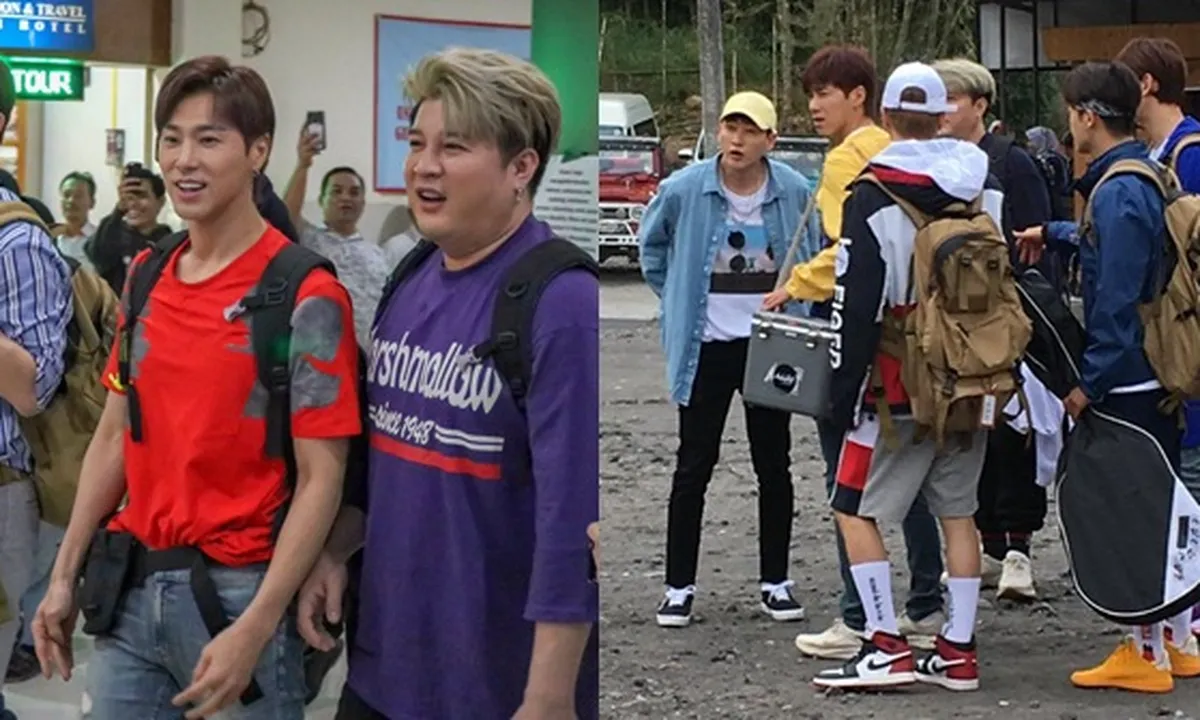 Dari Borobudur, Super Junior & TVXQ Lanjut Syuting ke Lava Tour Merapi