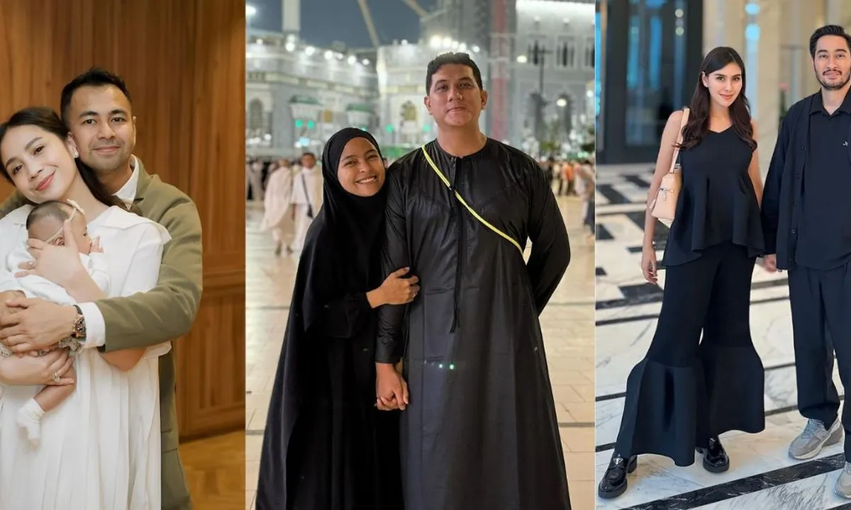 Dari Raffi Ahmad hingga Tantri Kotak, para Seleb Ini Tunaikan Ibadah Haji di Tahun 2024