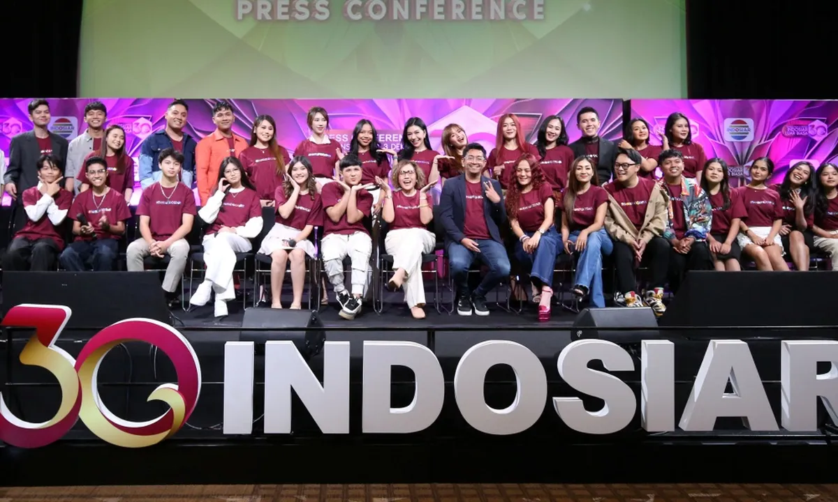 Dewi Perssik Pole Dance, Wika Salim Tampil Basah-basahan di HUT Indosiar ke-30