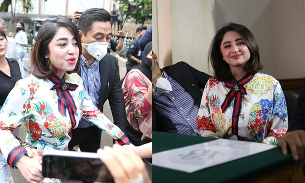 Dewi Perssik Sebut Angga Wijaya Menangis Saat Sidang Mediasi