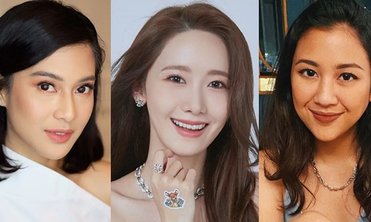 Dian Sastro dan Yoona SNSD Foto Bareng, Sherina Ikut Heboh