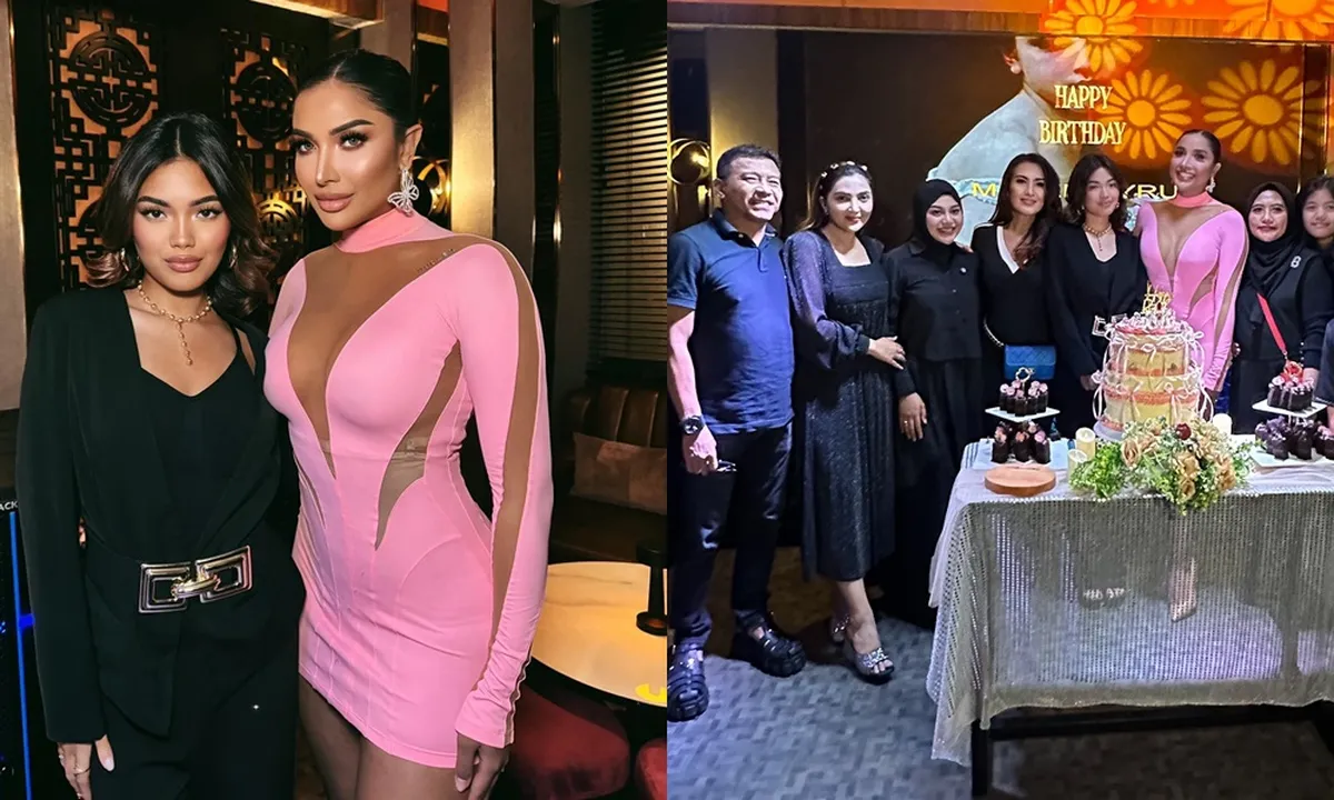 Dirayakan Bareng, 7 Potret Ultah Millen Cyrus dan Anak Liza Natalia - Ashanty dan Aurel Hermansyah Turut Hadir