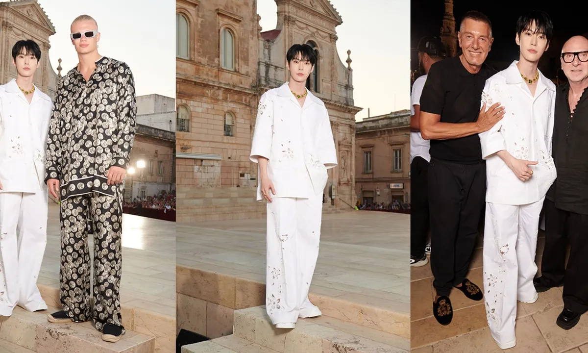 DOYOUNG NCT Hadiri Acara Dolce Gabbana 2023 Alta Sartoria